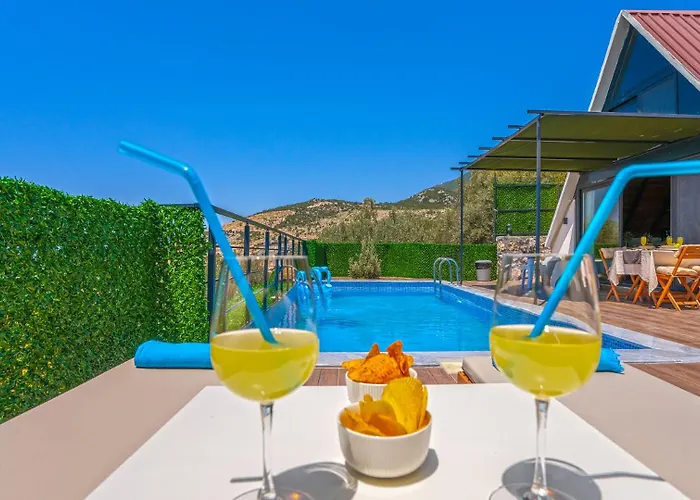 Ilgin Panoramic Mountain & Sea Views, Secluded Retreat Villa Aklar