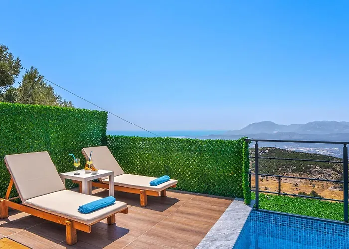 Villa Ilgin Panoramic Mountain & Sea Views, Secluded Retreat