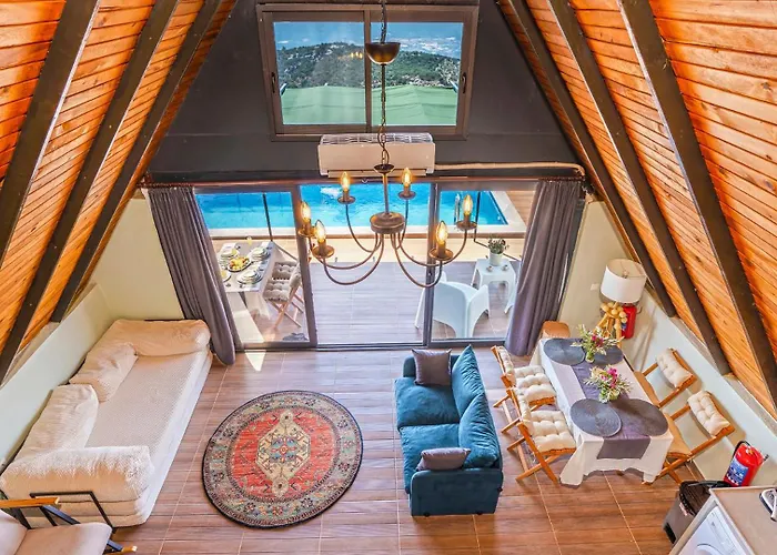 Ilgin Panoramic Mountain & Sea Views, Secluded Retreat