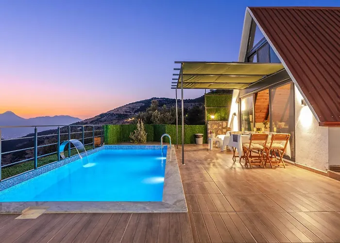 Villa Ilgin Panoramic Mountain & Sea Views, Secluded Retreat *