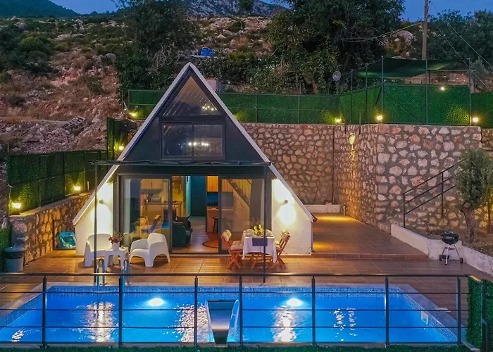 Ilgin Panoramic Mountain & Sea Views, Secluded Retreat * Aklar