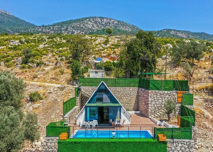 فيلة Ilgin Panoramic Mountain & Sea Views, Secluded Retreat Aklar